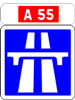 Autoroute A55